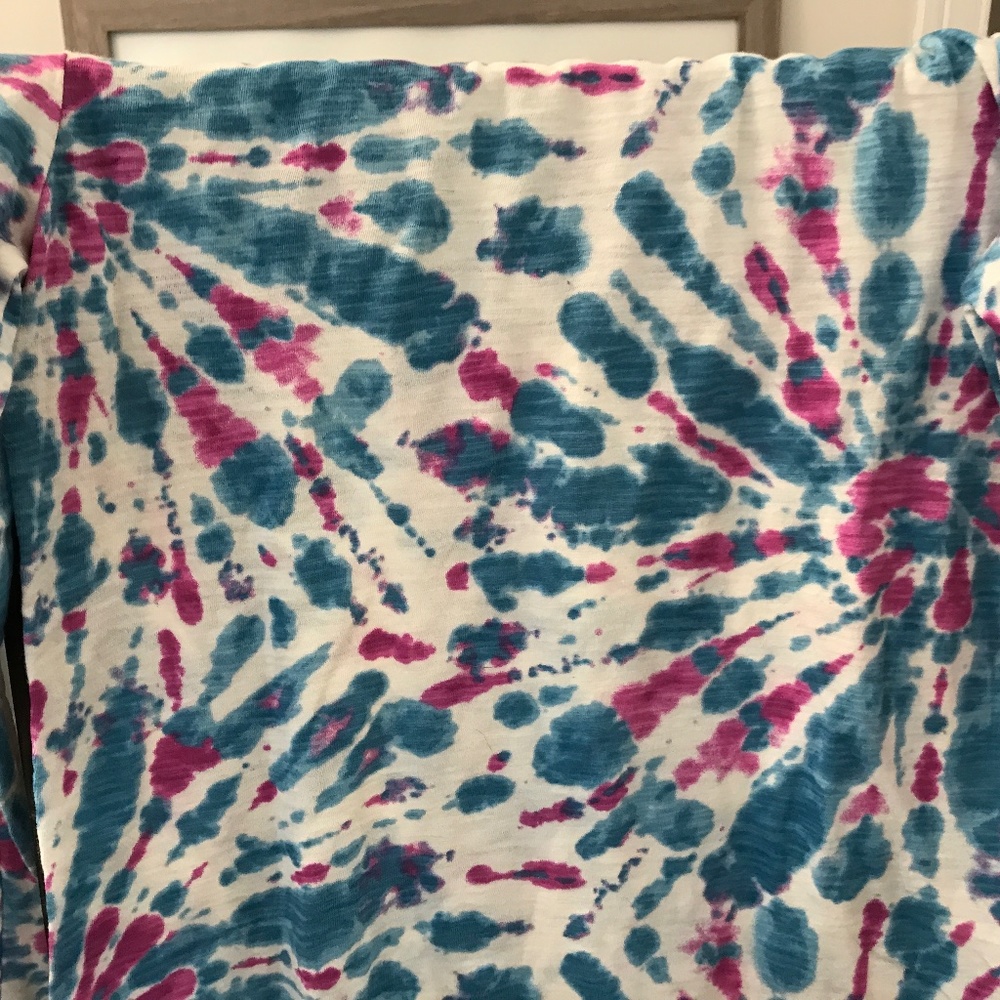 Girls long sleeve shirt. gap. Tie dye size 12